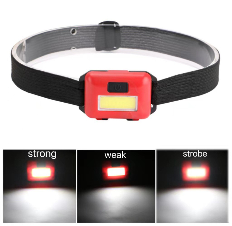 Μίνι φωτεινός προβολέας LED για υπαίθρια πεζοπορία, εξωτερικός φωτισμός, 7 μπαταρίες COB, πολυλειτουργική κεφαλή, φορητή, νυχτερινή αλιεία