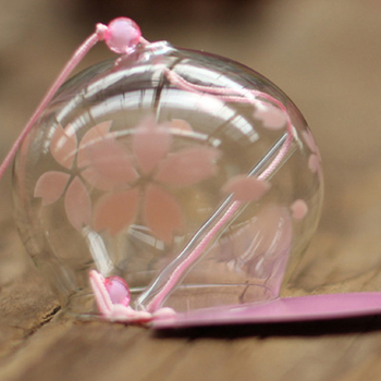 Εργοστασιακά γυάλινα κουδούνια ανέμου εξατομικευμένο δώρο δώρο γενεθλίων σπίτι δημιουργικά κουδούνια ανέμου κλασικό άνθος κερασιάς