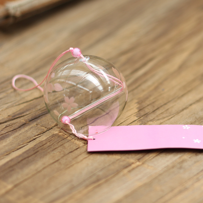 Εργοστασιακά γυάλινα κουδούνια ανέμου εξατομικευμένο δώρο δώρο γενεθλίων σπίτι δημιουργικά κουδούνια ανέμου κλασικό άνθος κερασιάς