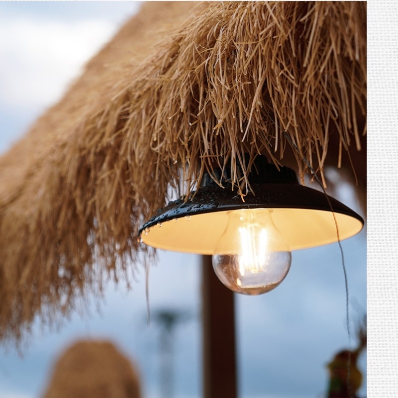 Нова LED къмпинг светлина за палатка с вградена батерия и кука, зареждаща се с TYPEC