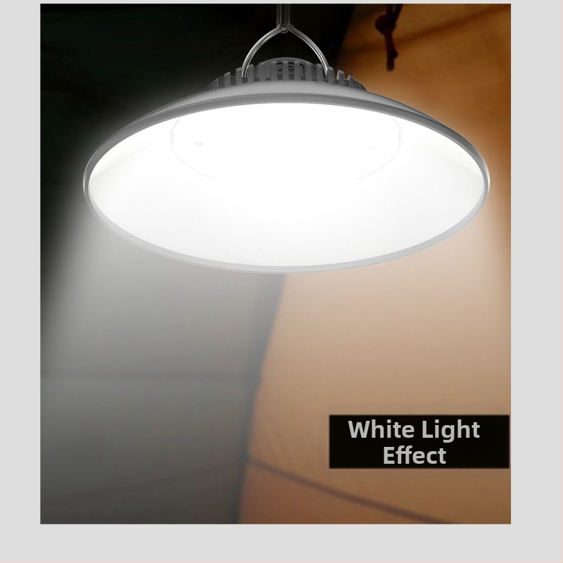 Naujas tarpvalstybinis LED kempingo žibintas, šiltos šviesos atmosferos palapinės žibintas, įmontuotas akumuliatorius su kabliu, TYPEC įkrovimo kempingo žibintas