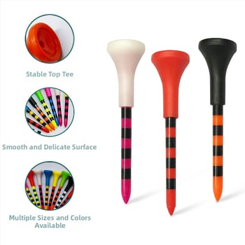 Μπλούζα γκολφ με καρφιά Πλαστική μπλούζα Πολλαπλών μεγεθών από καουτσούκ μανίκι από μαλακό καουτσούκ σετ ακουστικών Μπλούζα γκολφ με μπάλα