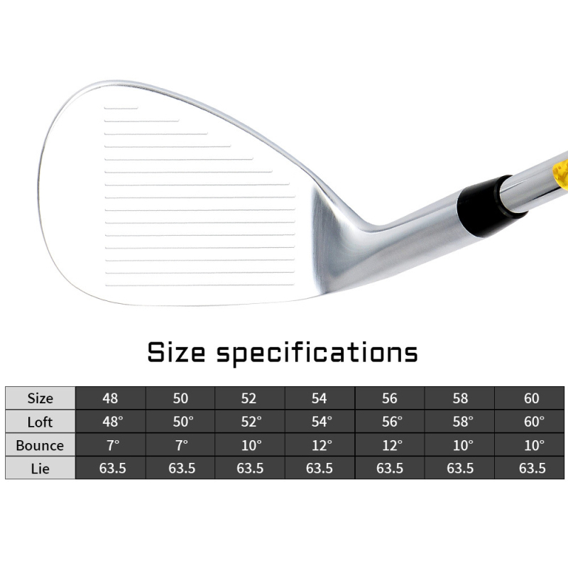 Naujas golfo klubo kasimo strypo kampas, strypo smėlis, vyriškas pjovimo strypas, strypo kasimo smėlis, nerūdijančio plieno strypas, tarpvalstybinis, karštas išpardavimas