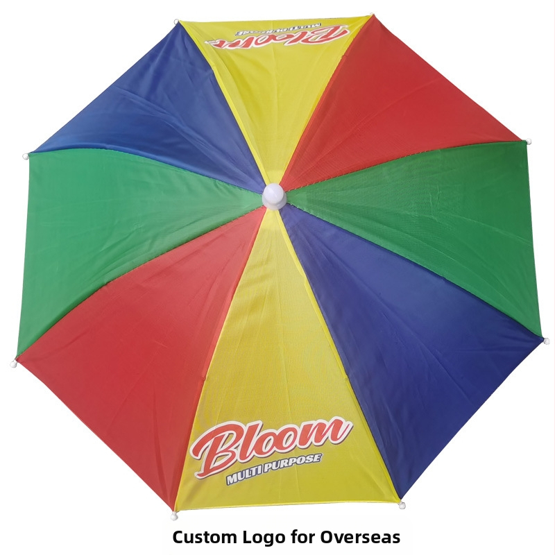 32 см диня шапка за чадър поставка за чадър шапка за чадър шапка чадър риболовна шапка чадър експортен печат рекламен чадър дъга