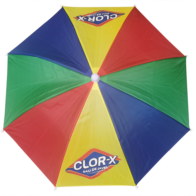 32 cm arbūzo kepuraitės skėčio stovas skėčio kepuraitė kepuraitė skėtis žvejybos kepuraitė skėtis eksporto spausdinimas reklaminis skėtis vaivorykštė