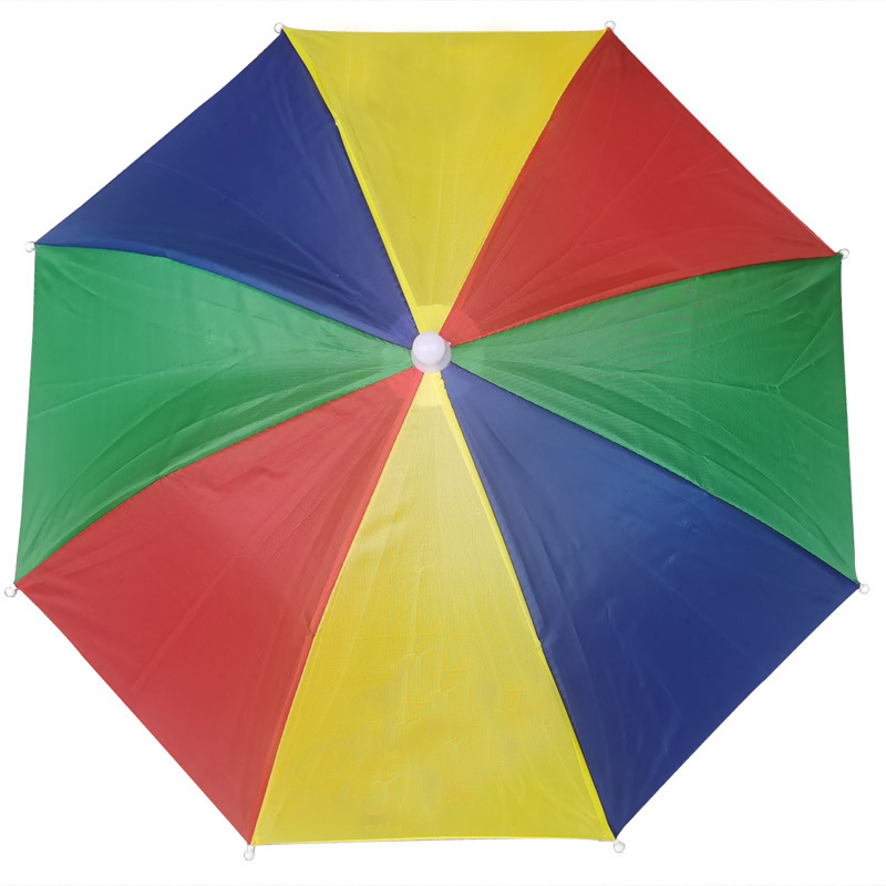 32 cm arbūzo kepuraitės skėčio stovas skėčio kepuraitė kepuraitė skėtis žvejybos kepuraitė skėtis eksporto spausdinimas reklaminis skėtis vaivorykštė