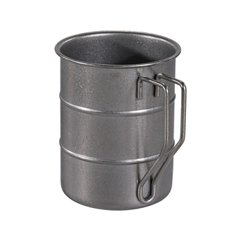 Vintažinis 304 nerūdijančio plieno alaus bokalas, snaigės smėlio bokalas, kūrybingas lauko kempingo senas bokalas, su užsakomu logotipu