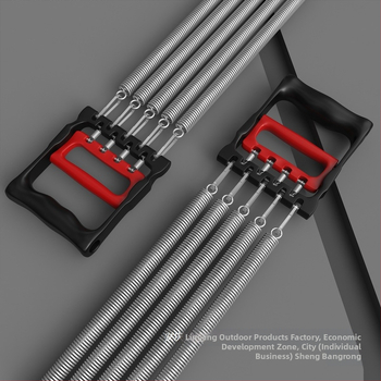Rindkere laiendav tõmbetugevusega meesvedruga rindkere lihaste treenimine istessetõusu käe jõul õla ja selja venitusharjutus koduste treeningvahenditega