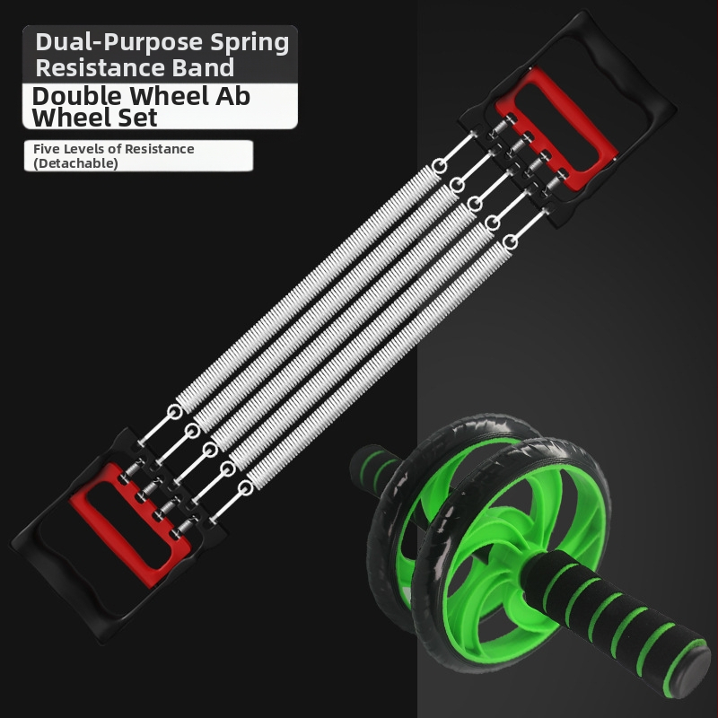 Rindkere laiendav tõmbetugevusega meesvedruga rindkere lihaste treenimine istessetõusu käe jõul õla ja selja venitusharjutus koduste treeningvahenditega