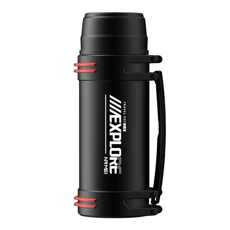 „Enme Thermos Cup“ vyriškas didelis didelės talpos termosinis virdulys, lauko, naujas, 316 automobilinis buitinis virdulys, šilto vandens butelis