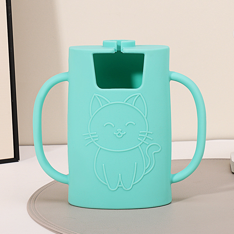 Beebipiima joomise abiline laste piimakruuside hoidik, pigistusvastane kast, pigistusvastane ülevoolukruuside kate, kaasaskantav suurtele lastele