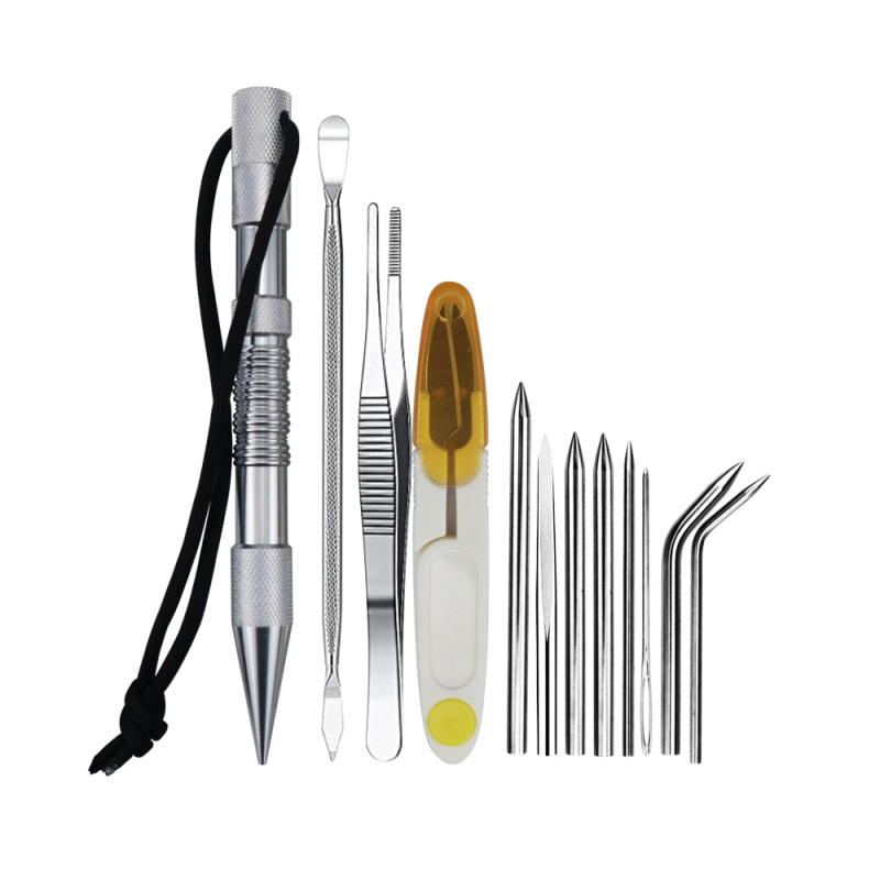 Marlinspike esernyőkötél kötőkészlet Paracord tűs karkötő DIY kötőeszköz