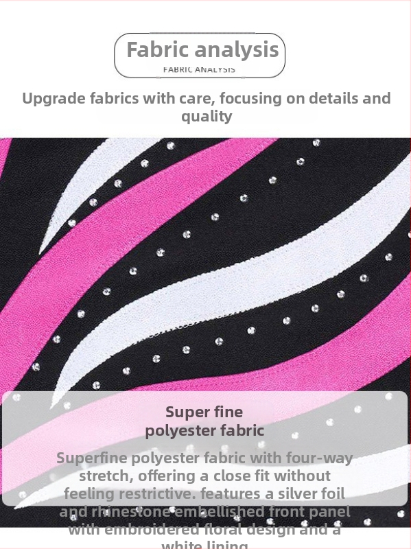 Laste võimlemistrikoo – professionaalne kullatud tantsuetendusriietus, tikitud harjutustrikoo, väga elastne ja mugav