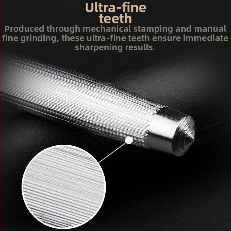 Немска висококачествена ултрафинозърнеста пръчка за заточване на ножове, професионална волфрамова стомана, блокираща пръчка за ножове, домашна кухненска пръчка за заточване на ножове