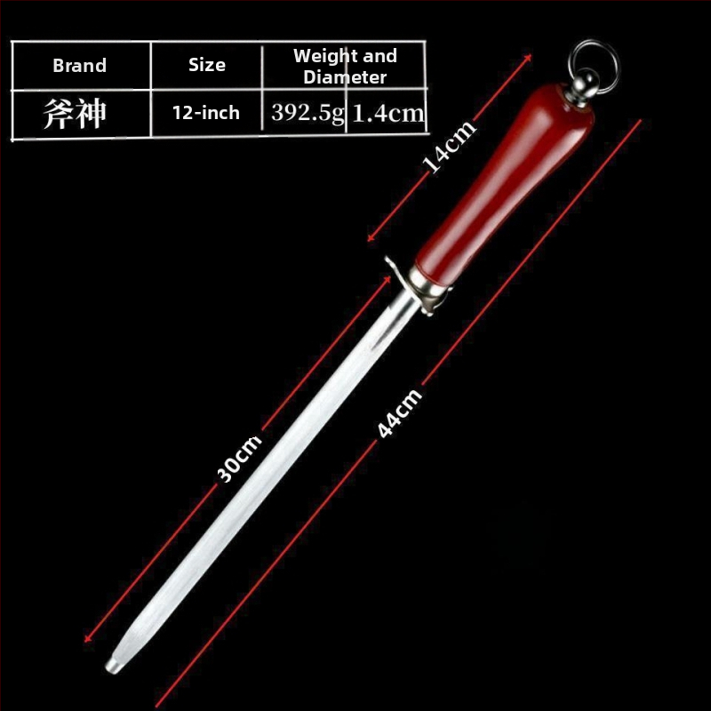 Saksa kvaliteediga ülipeeneteraline noa terituspulk lihuniku professionaalseks kasutamiseks volframterasest noa blokeerimiseks mõeldud pulk koduköögi noa terituspulk