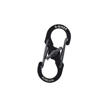 Неръждаема стомана 8-образна катарама за външен монтаж с кука за заключване S-образна катарама за планинарство бързо окачване на ключодържател за раница предпазна катарама метална скално катерене