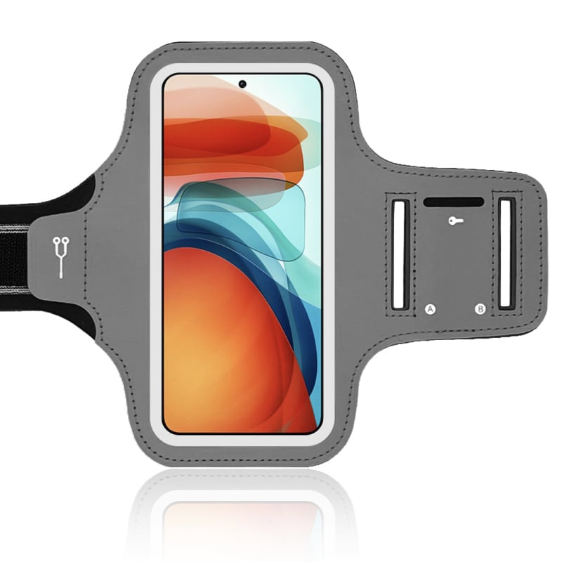 Torba za ruku za trčanje, za muškarce i žene, za fitness i sportsku opremu, 7 inča, univerzalna PVC reflektirajuća narukvica s zaslonom osjetljivim na dodir, torba za zglob, navlaka za ruku