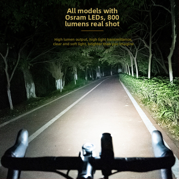 Οι προβολείς ποδηλάτου Leadbike μπορούν να κρεμαστούν ανάποδα, φακός αυτοκινήτου για ορεινό δρόμο 400 600 800 lumens