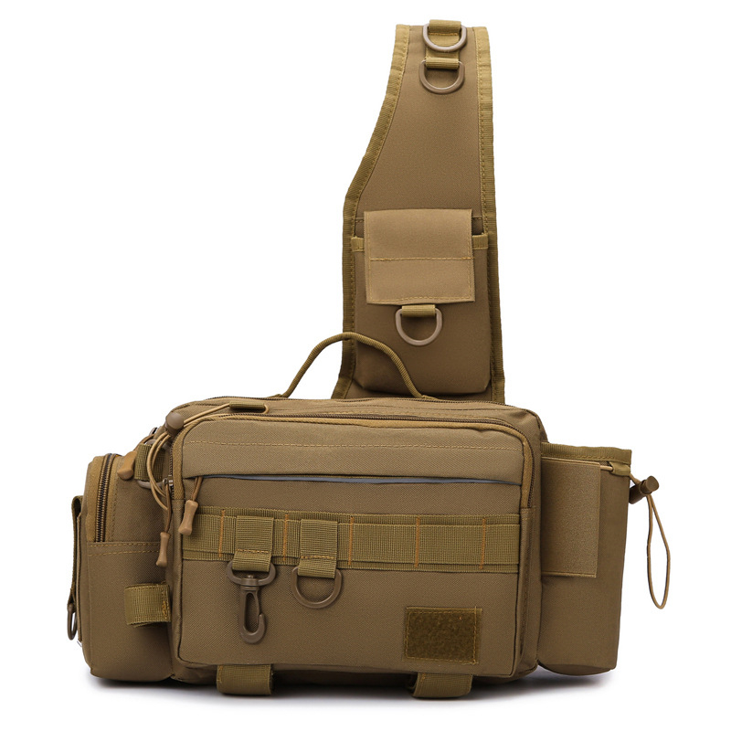 Nagy kapacitású Luya táska, multifunkcionális övtáska, horgászbot táska, taktikai hátizsák, keresztpántos táska, horgászbot táska, horgászbot táska, bottáska
