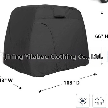 Husă auto transfrontalieră Amazon pentru cărucioare de golf, cu 2 locuri și 4 locuri, rezistentă la ploaie, la soare și la îngheț