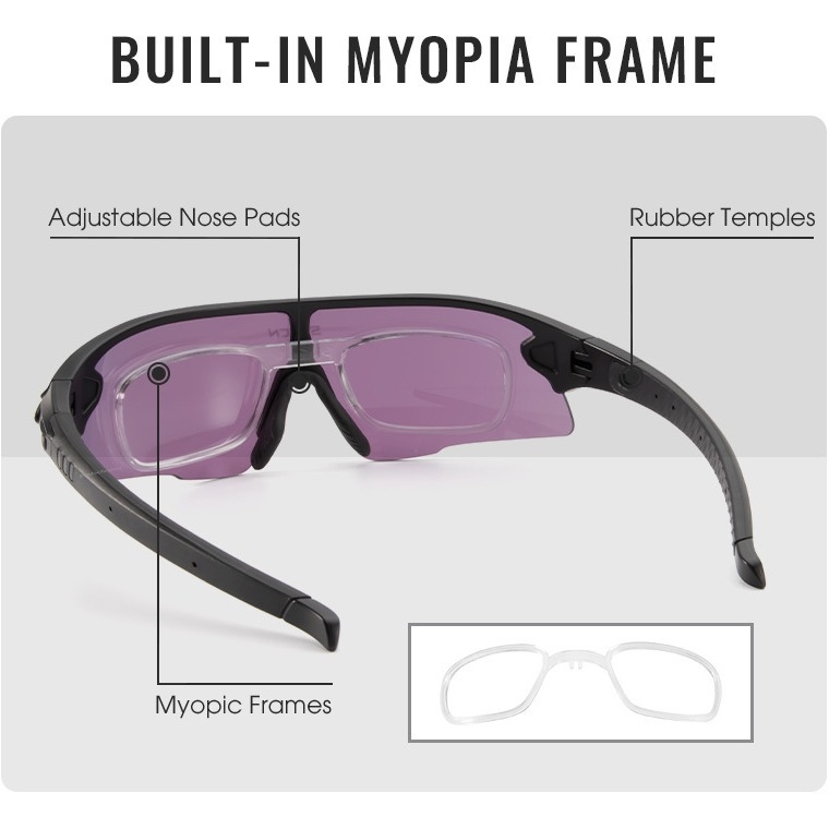 Scvcn täiskattega välistingimustes kasutatavad jalgrattasõiduprillid, professionaalsed jooksuprillid, UV-vastased kaitseprillid