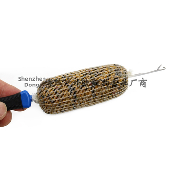 Комплект от пет части за риболовни аксесоари на Европейската група за плетене на една кука с катарама за език, плувка и топка за стръв, мъниста с катарама за език, ромски риболовни принадлежности