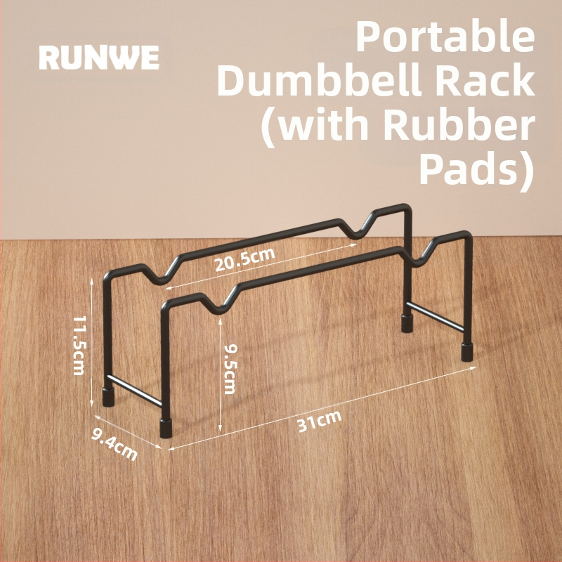Hantelių stovas daugiafunkcis buitinis mažas sandėliavimo štangos hantelio laikiklis hantelio išdėstymas nešiojama hantelio lentyna