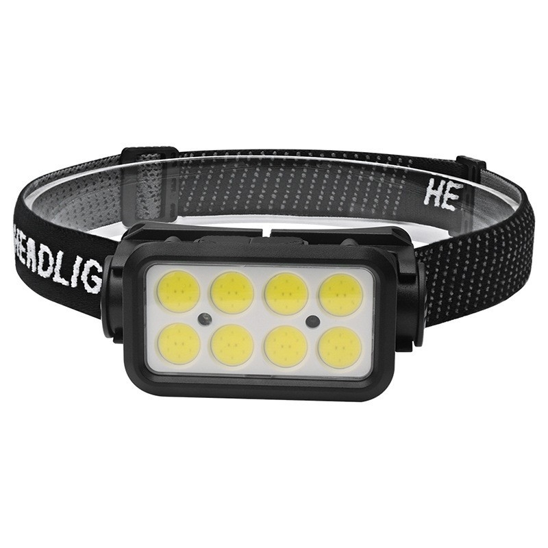 Νέοι μεγάλοι προβολείς COB με επαναφορτιζόμενα USB φώτα οδήγησης για εξωτερικούς χώρους, νυχτερινά και ψαρέματα, φωτεινοί προβολείς LED, φώτα εργασίας