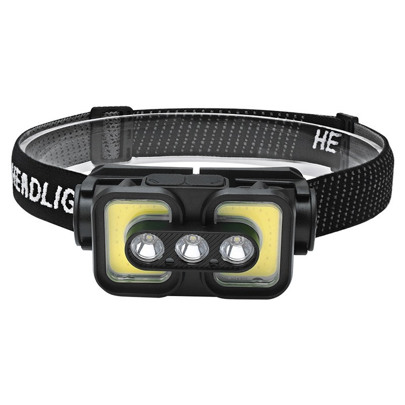 Νέοι μεγάλοι προβολείς COB με επαναφορτιζόμενα USB φώτα οδήγησης για εξωτερικούς χώρους, νυχτερινά και ψαρέματα, φωτεινοί προβολείς LED, φώτα εργασίας