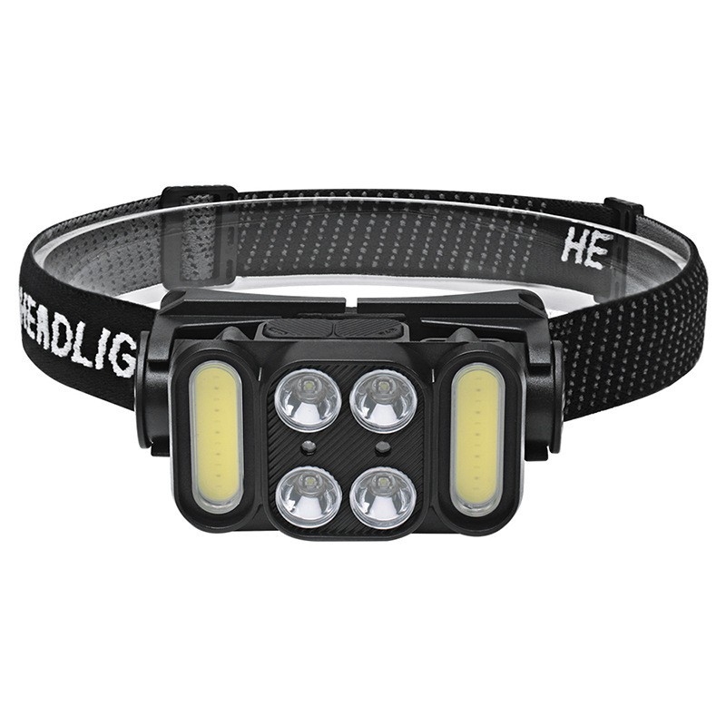 Νέοι μεγάλοι προβολείς COB με επαναφορτιζόμενα USB φώτα οδήγησης για εξωτερικούς χώρους, νυχτερινά και ψαρέματα, φωτεινοί προβολείς LED, φώτα εργασίας