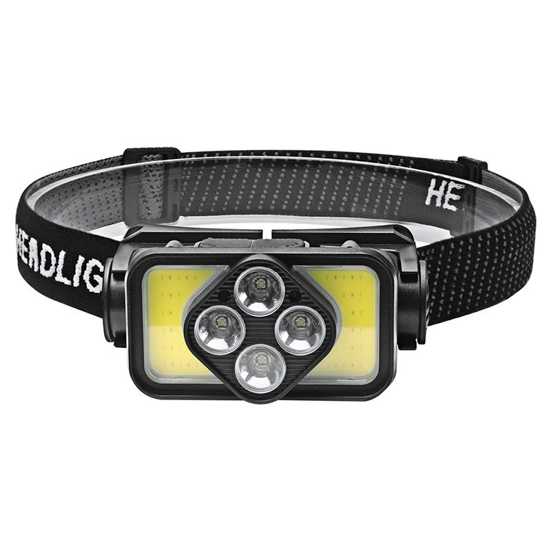 Νέοι μεγάλοι προβολείς COB με επαναφορτιζόμενα USB φώτα οδήγησης για εξωτερικούς χώρους, νυχτερινά και ψαρέματα, φωτεινοί προβολείς LED, φώτα εργασίας