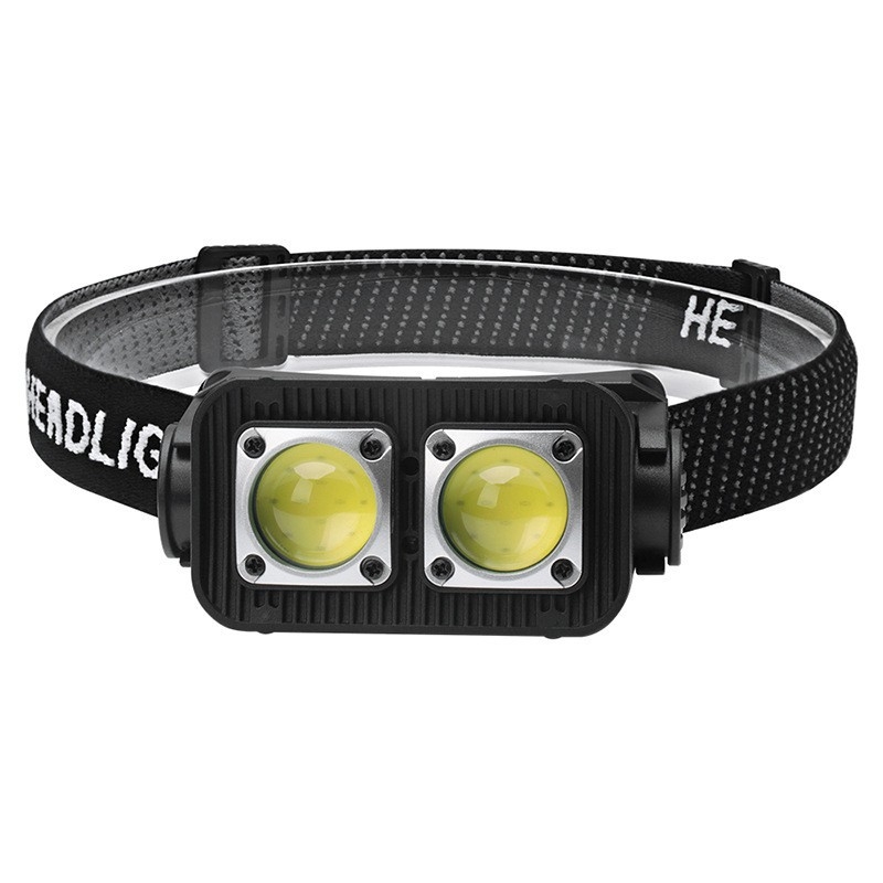 Νέοι μεγάλοι προβολείς COB με επαναφορτιζόμενα USB φώτα οδήγησης για εξωτερικούς χώρους, νυχτερινά και ψαρέματα, φωτεινοί προβολείς LED, φώτα εργασίας