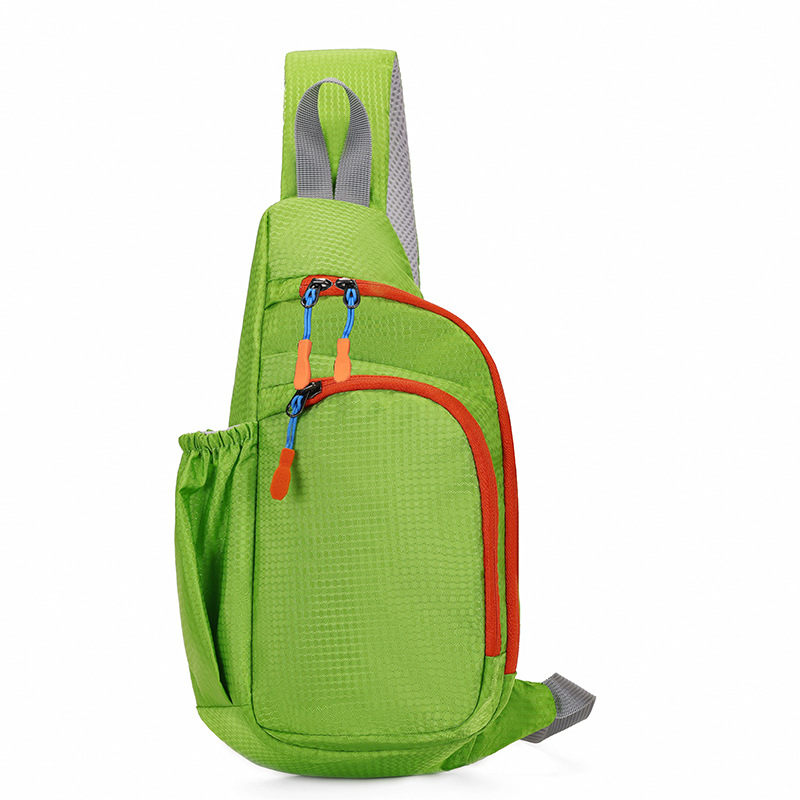 Nagykereskedelmi külkereskedelmi új mellkasi táska sport alkalmi messenger táska kis akasztós táska több zsebes divatos férfi mellkasi hátizsák vízforraló táska