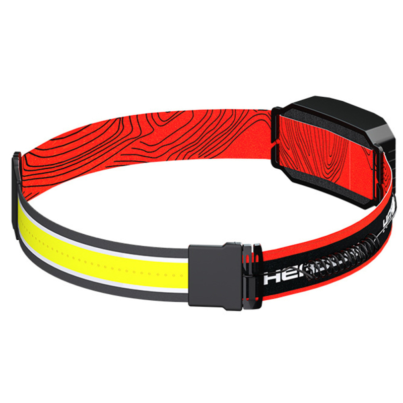 Amazon új, USB-n újratölthető, beépített akkumulátorral ellátott COB reflektorfény, LED-es kültéri, éjszakai futásra, horgászatra, kempingezésre alkalmas fényszóró