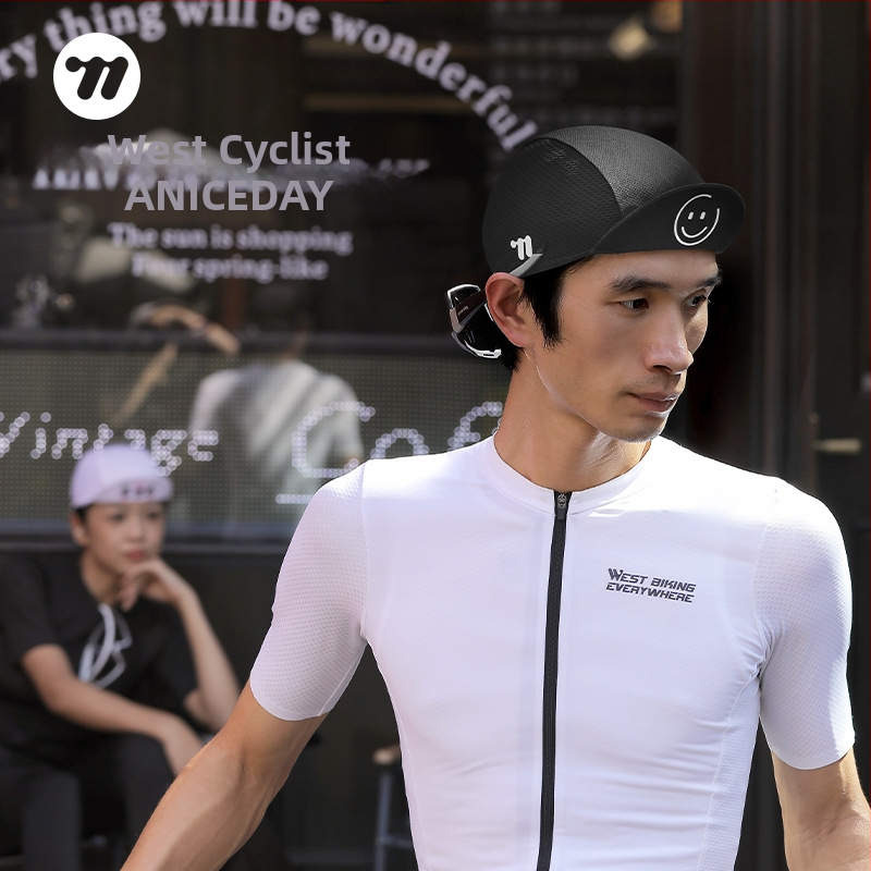 Шапка за езда West Rider, дишаща сенник, слънцезащита, шапка за велосипедисти, пътна каска с подплата, лятна шапка