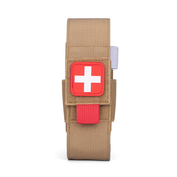 Σε απόθεμα σετ επιβίωσης έκτακτης ανάγκης για υπαίθριες αθλητικές δραστηριότητες, πολυλειτουργικό περίβλημα για τακτικό τουρνικέ molle, προστατευτικό κάλυμμα φακού, για αποθήκευση