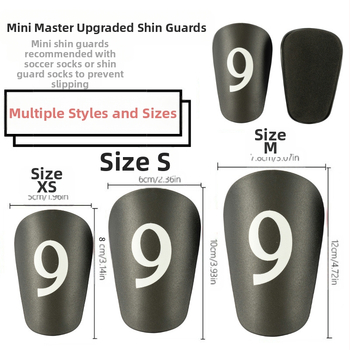 Futbolo blauzdų apsaugos, įprasto stiliaus Nr. 9, futbolo žvaigždės kodas, vaikams, suaugusiems, įdėklo tipas, įdėklas, lentos smūgių apsauga, blauzdų apsaugos