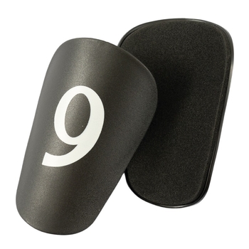 Futbolo blauzdų apsaugos, įprasto stiliaus Nr. 9, futbolo žvaigždės kodas, vaikams, suaugusiems, įdėklo tipas, įdėklas, lentos smūgių apsauga, blauzdų apsaugos