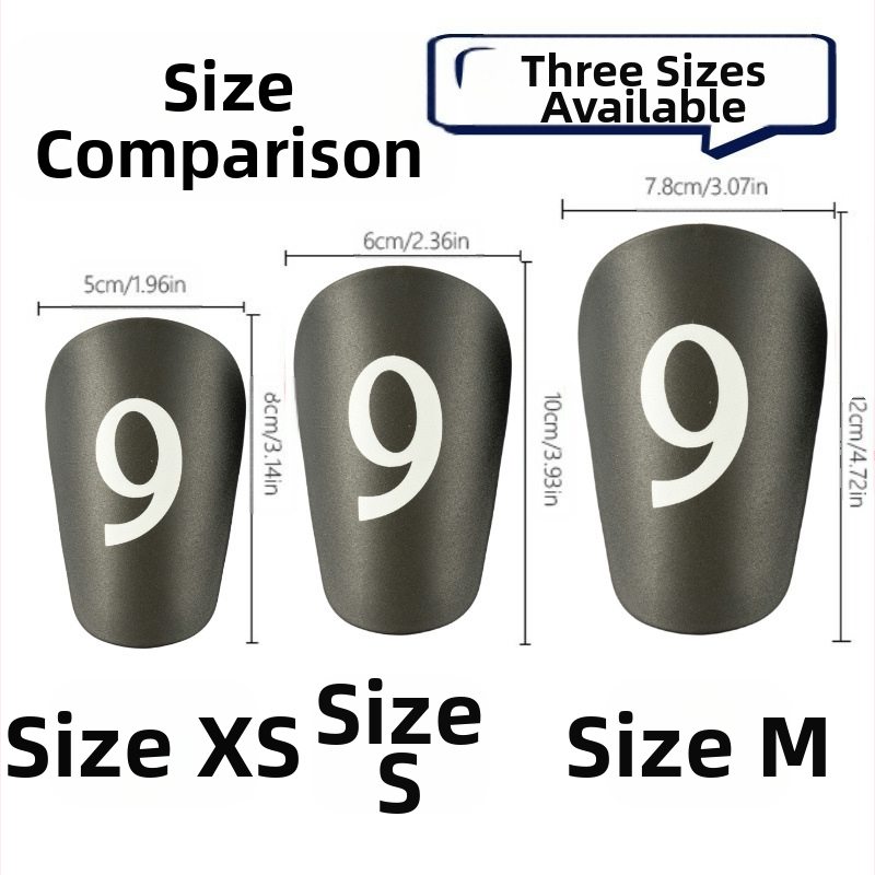 Futbolo blauzdų apsaugos, įprasto stiliaus Nr. 9, futbolo žvaigždės kodas, vaikams, suaugusiems, įdėklo tipas, įdėklas, lentos smūgių apsauga, blauzdų apsaugos