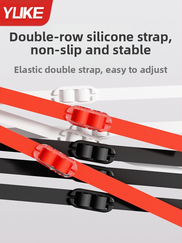 Yuke нови очила за плуване за мъже и жени, галванизирани очила за плуване против замъгляване с тапи за уши, плоски, леки очила за плуване на едро през граница