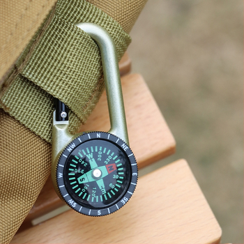 Εξοπλισμός Τακτικής Επιβίωσης Εξωτερικού Χώρου Πολυλειτουργική Πυξίδα Πυξίδα Πυξίδα Κράμα Ορειβάτης Μπρελόκ Πυξίδα Γρήγορη Κρεμάστρα