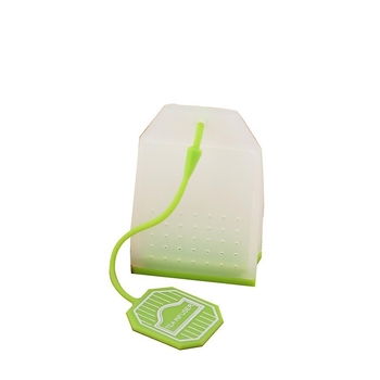 „Factory Direct Creative“ skaidrus kvadratinis silikoninis arbatos maišelis, filtro maišelis, silikoninė arbatos nuotėkio popietės arbatos ruošimo arbatos virimo aparatas