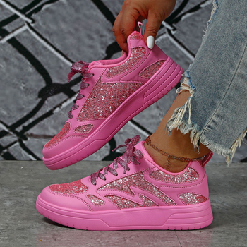 Jinjiang Cold Sticky Trendy Χοντρό Παπούτσια Μόδας με Σανδάλια Γυναικεία Casual Sneakers με Μαλακό Πάντοιμο Άνετα Εξωτερικά Παπούτσια για Ζευγάρια