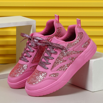 Jinjiang Cold Sticky Trendy Χοντρό Παπούτσια Μόδας με Σανδάλια Γυναικεία Casual Sneakers με Μαλακό Πάντοιμο Άνετα Εξωτερικά Παπούτσια για Ζευγάρια