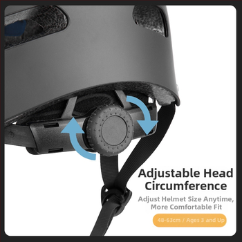 Vaikiškas šalmas riedlentei „Plum Blossom“ šalmas berniukams ir mergaitėms, reguliuojamo aukščio dviračio šalmas, sertifikuotas šalmas su galva ir uodega