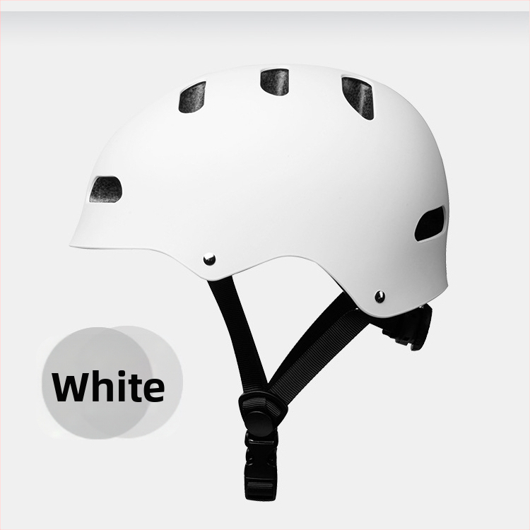 Vaikiškas šalmas riedlentei „Plum Blossom“ šalmas berniukams ir mergaitėms, reguliuojamo aukščio dviračio šalmas, sertifikuotas šalmas su galva ir uodega