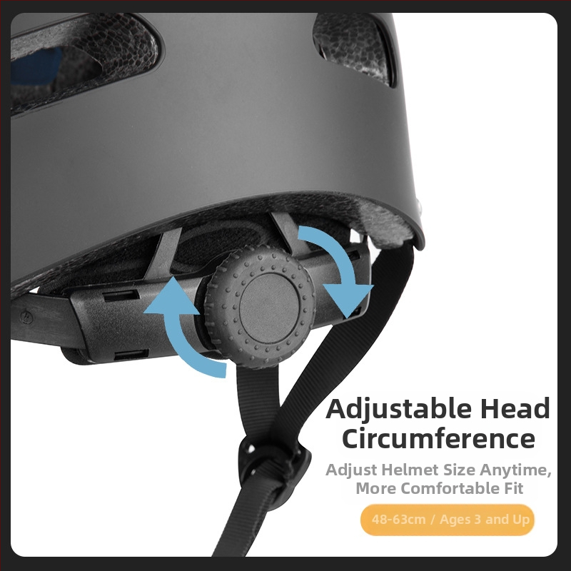 Детска каска за ролери, скейтборд, каска за цвят на слива, велосипедна каска за момчета и момичета, регулируема глава и опашка, сертифицирана каска