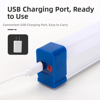 LED avarinė lempa, magnetinė pakabinama USB įkrovimo lempa, buitinė elektros energijos tiekimo nutraukimo naktinė prekystalio stovyklavimo avarinis apšvietimas