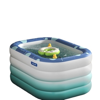 c! Φουσκωτή μπανιέρα μωρού για παιδιά, μπανιέρα με φυσαλίδες, πτυσσόμενη εσωτερική πισίνα, μικρής χωρητικότητας