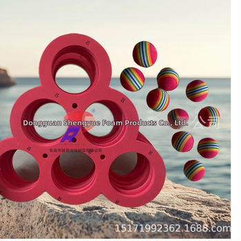 Голяма промоционална цена Водна плаваща игра Тренировъчна вълнова топка EVA басейн Триъгълник Хвърлящ кръг